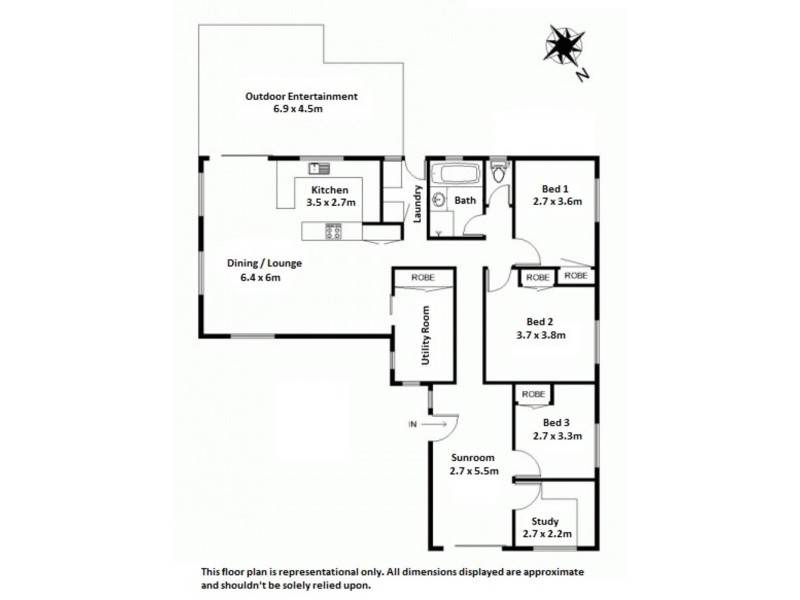 12 Hinkler Crescent, Wilsonton QLD 4350 Floorplan