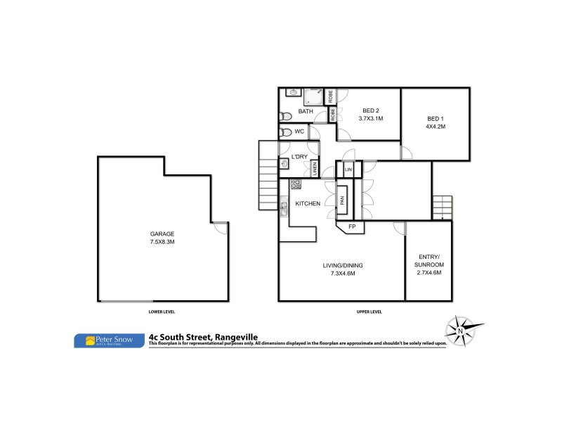 4c South Street, Rangeville QLD 4350 Floorplan