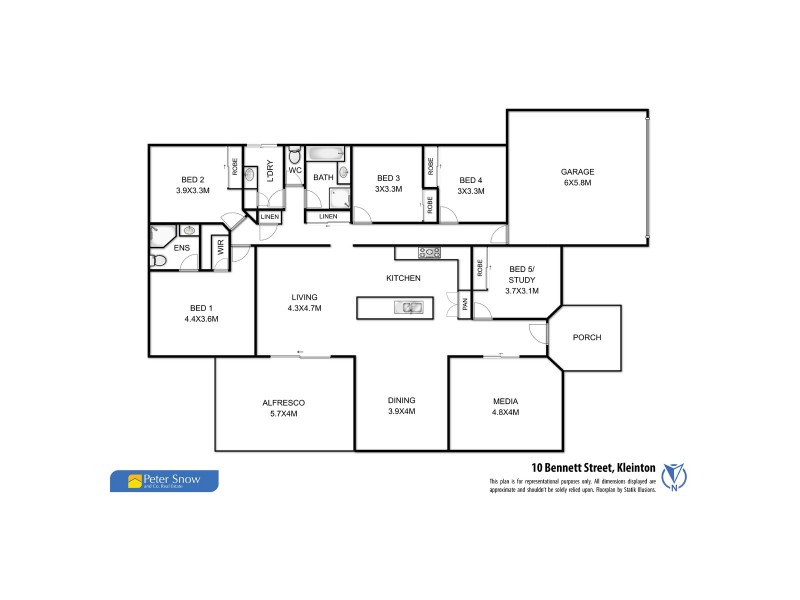 10 Bennett Street, Kleinton QLD 4352 Floorplan