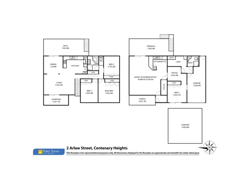 2 Arlaw Street, Centenary Heights QLD 4350 Floorplan