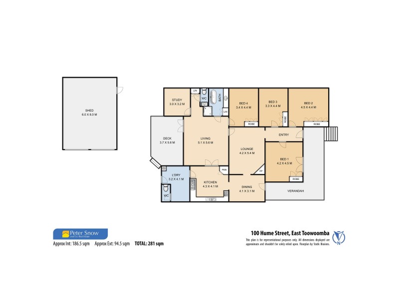 100 Hume Street, East Toowoomba QLD 4350 Floorplan