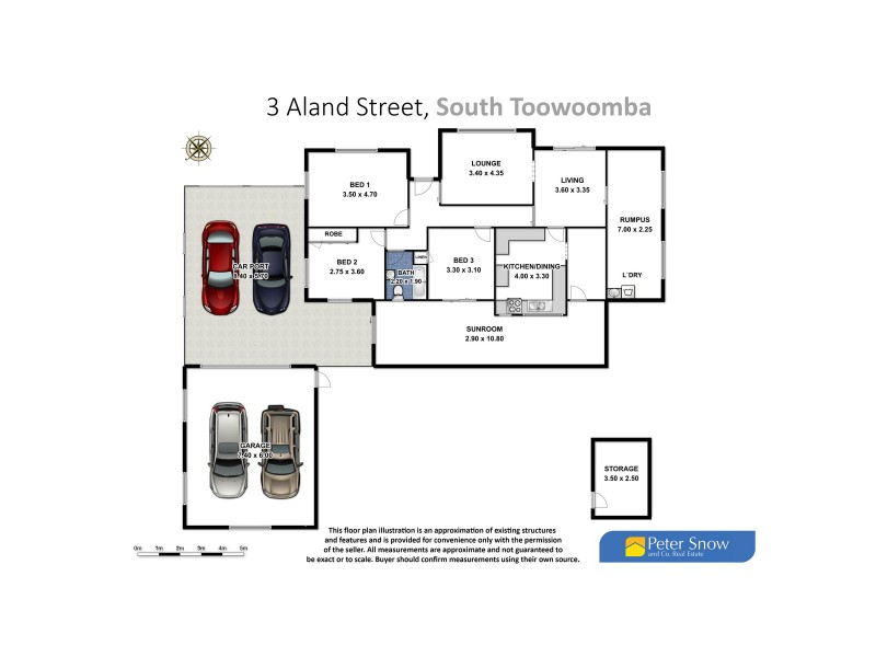 3 Aland Street, South Toowoomba QLD 4350 Floorplan