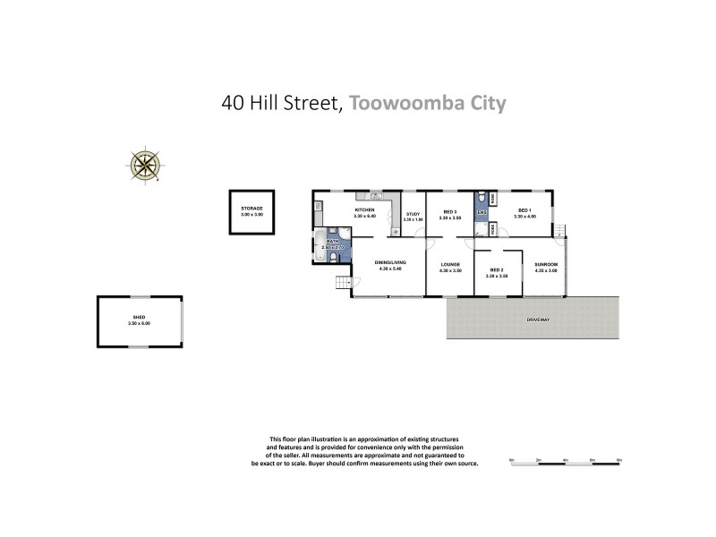 40 Hill Street, Toowoomba City QLD 4350 Floorplan