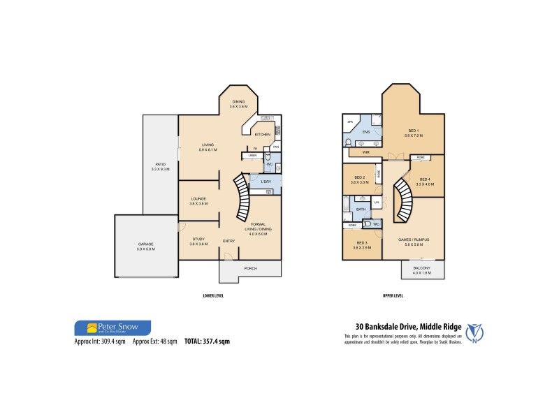 30 Banksdale Drive, Middle Ridge QLD 4350 Floorplan