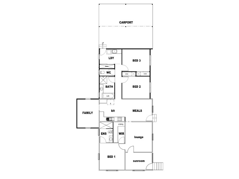 1 French Street, East Toowoomba QLD 4350 Floorplan