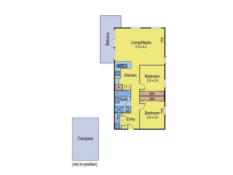 5/40 Ormond Boulevard, Bundoora VIC 3083 Floorplan