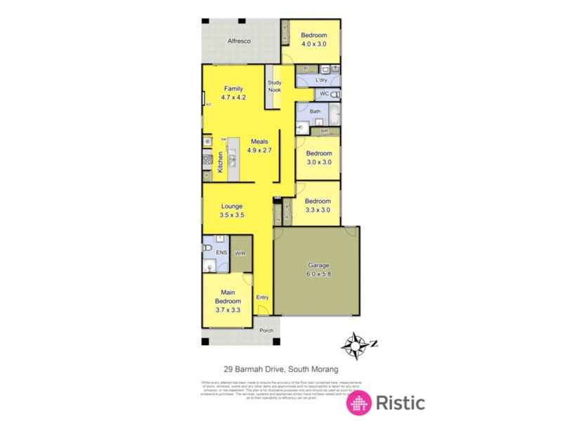 29 Barmah Drive, South Morang VIC 3752 Floorplan