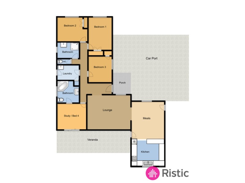 139 Roycroft Avenue, Mill Park VIC 3082 Floorplan