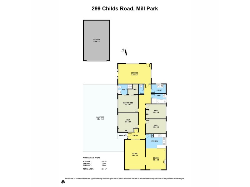 299 Childs Road, Mill Park VIC 3082 Floorplan