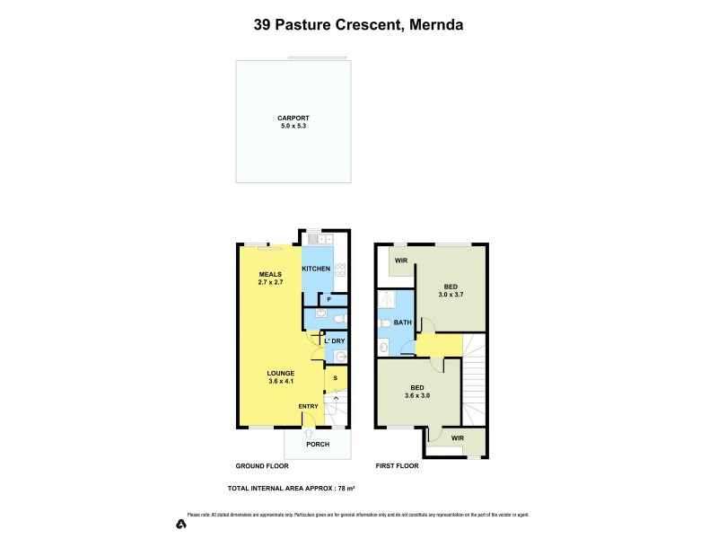 39 Pasture Crescent, Mernda VIC 3754 Floorplan