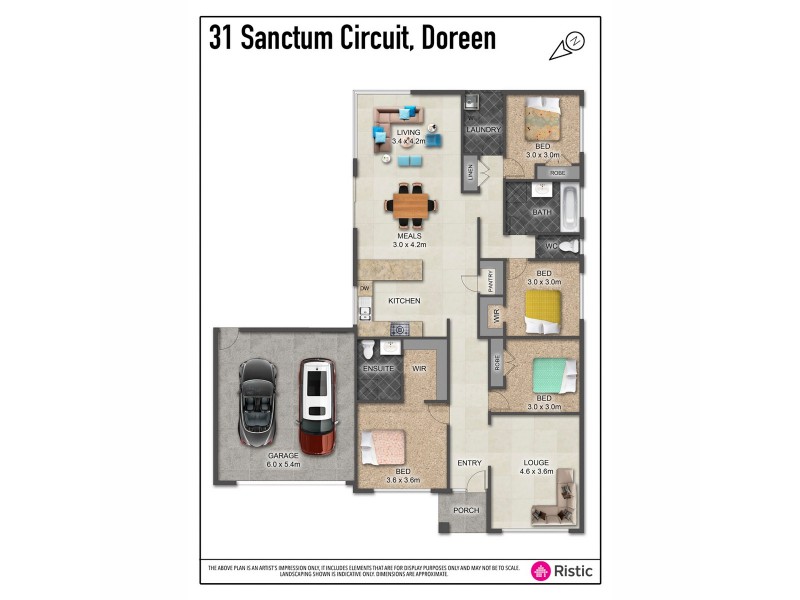 31 Sanctum Circuit, Doreen VIC 3754 Floorplan