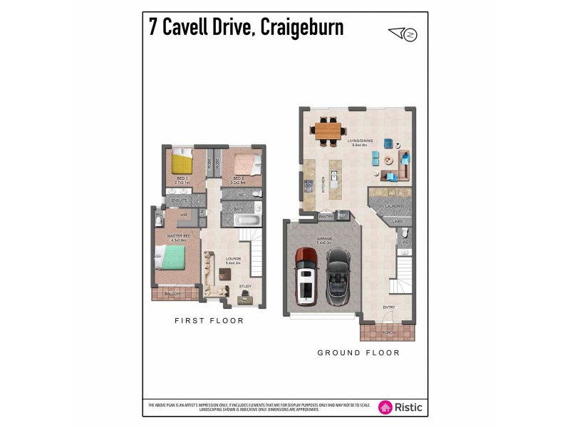 7 Cavell Drive, Craigieburn VIC 3064 Floorplan
