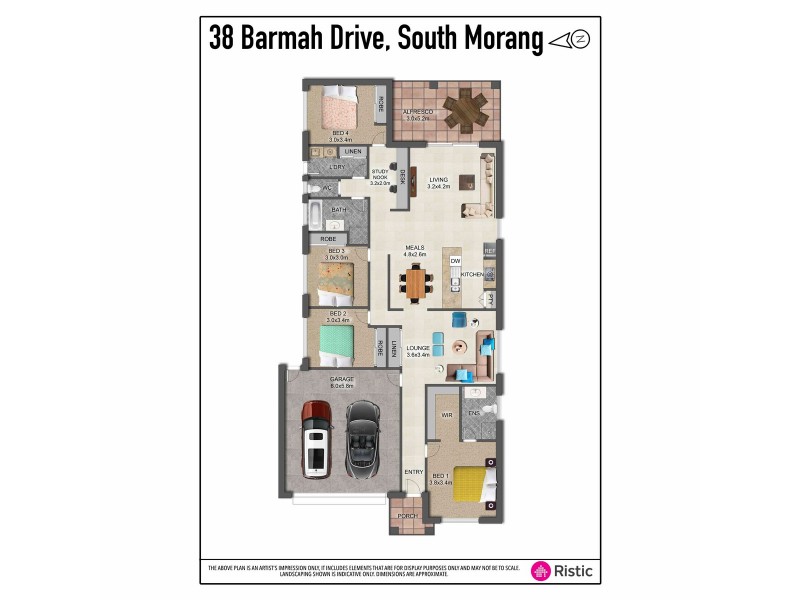 38 Barmah Drive, South Morang VIC 3752 Floorplan