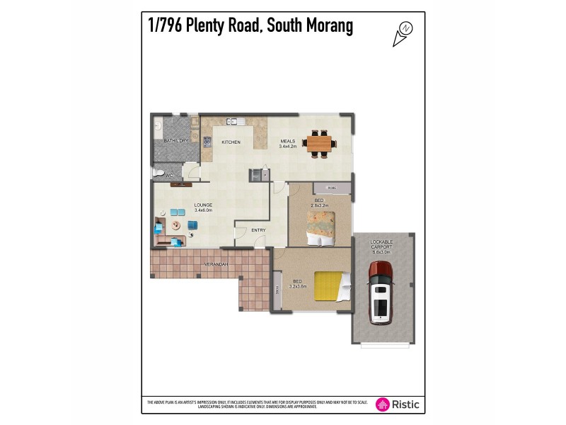 1/796 Plenty Road, South Morang VIC 3752 Floorplan