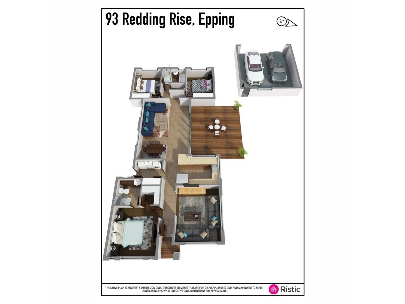 93 Redding Rise, Epping VIC 3076 Floorplan