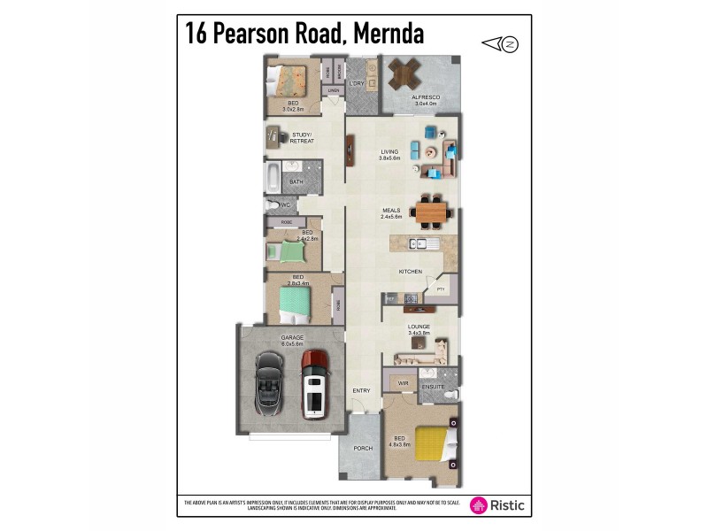 16 Pearson Road, Mernda VIC 3754 Floorplan