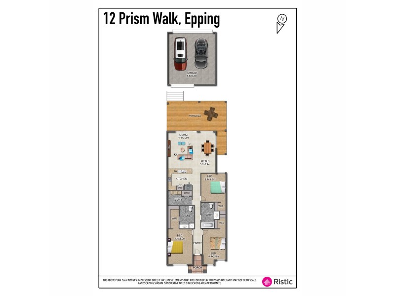 12 Prism Walk, Epping VIC 3076 Floorplan