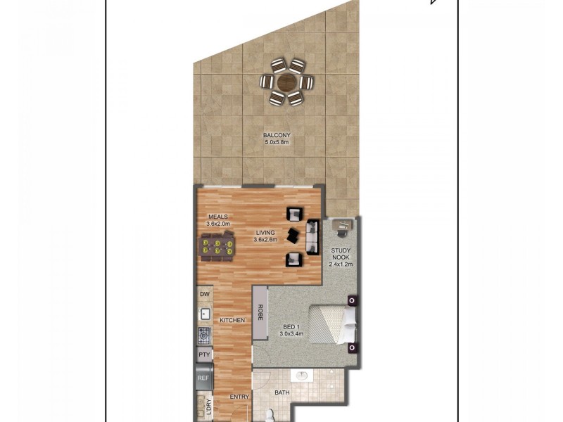 106A/1095 Plenty Road, Bundoora VIC 3083 Floorplan