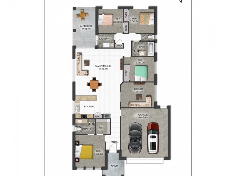 4 Alice Way, Tarneit VIC 3029 Floorplan
