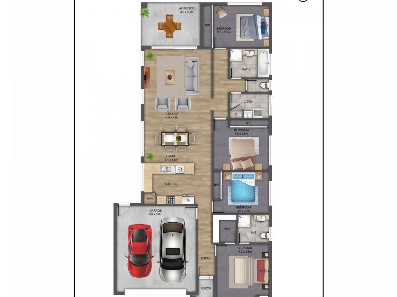 18 Mystic Grove, Point Cook VIC 3030 Floorplan