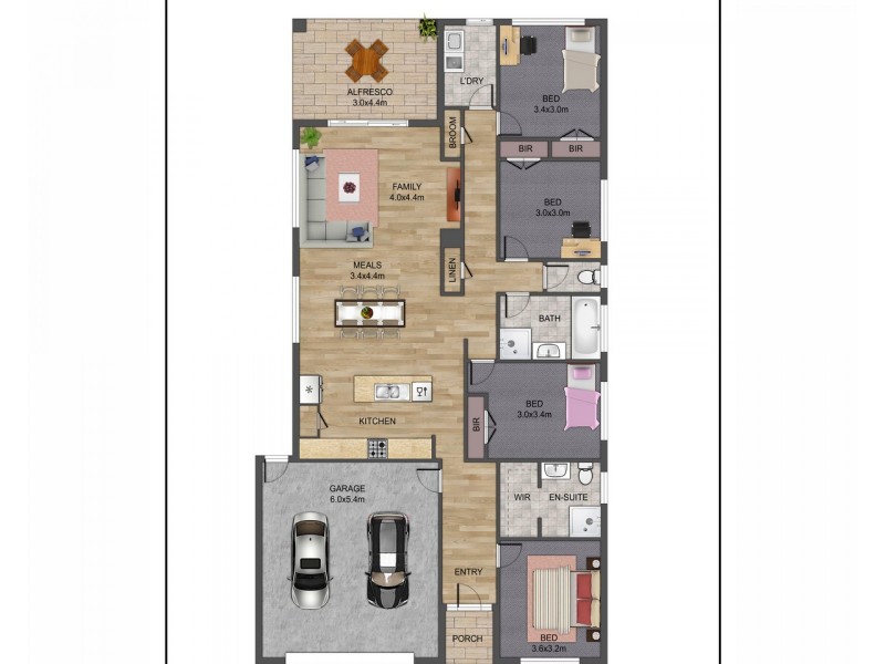 47 Barleygrass Crescent, Brookfield VIC 3338 Floorplan