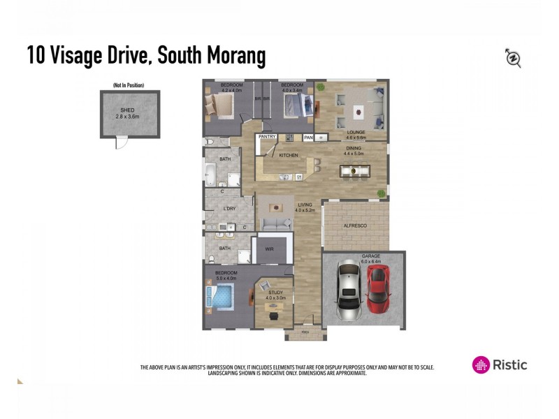 10 Visage Drive, South Morang VIC 3752 Floorplan