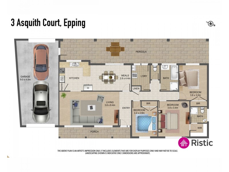 3 Asquith Court, Epping VIC 3076 Floorplan