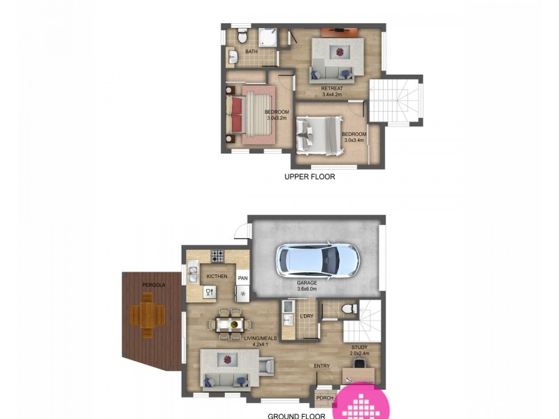 5/13 Blainey Cresent, Epping VIC 3076 Floorplan