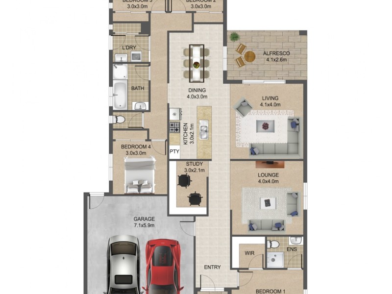 93 Breadalbane Avenue, Mernda VIC 3754 Floorplan