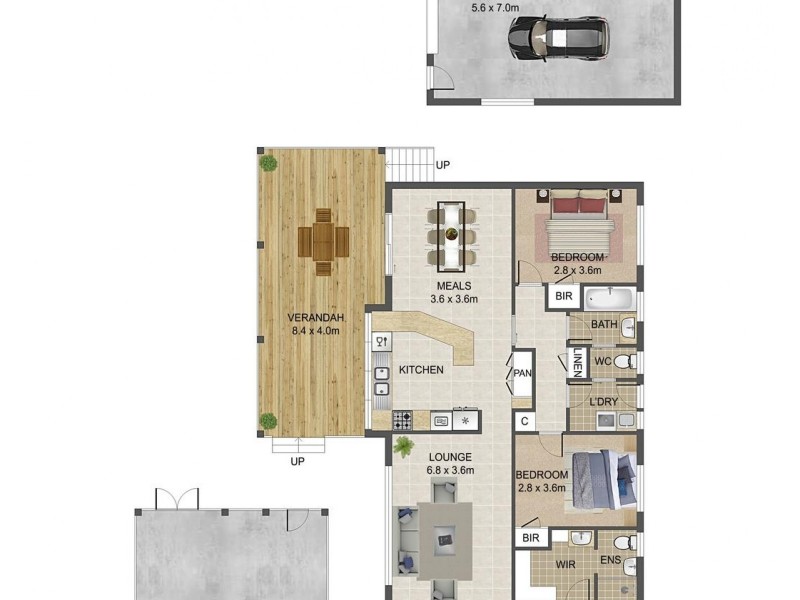 13 Springfield Court, Mill Park VIC 3082 Floorplan