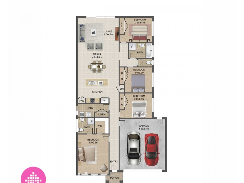 104 Gordons Road, South Morang VIC 3752 Floorplan