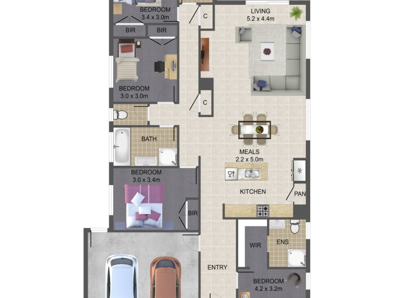67 Breasley Parkway, Point Cook VIC 3030 Floorplan
