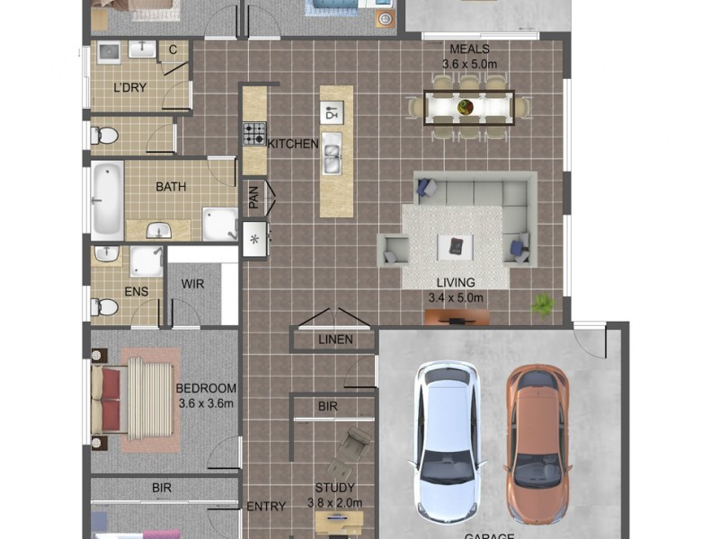 3 Vicarage Drive, Wollert VIC 3750 Floorplan