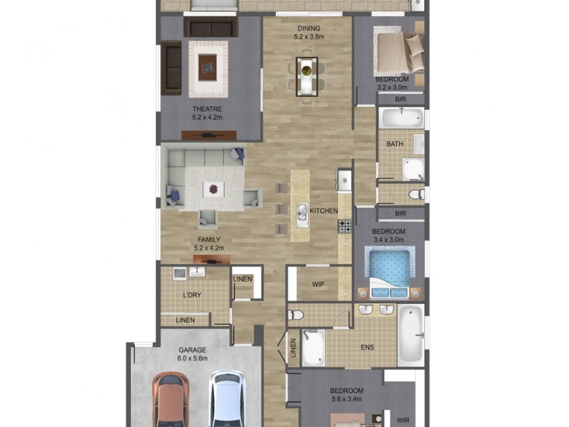 26 Lehmanns Road, Wollert VIC 3750 Floorplan