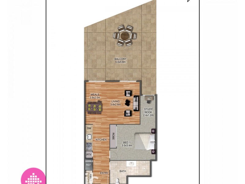 106A/1095 Plenty Road, Bundoora VIC 3083 Floorplan