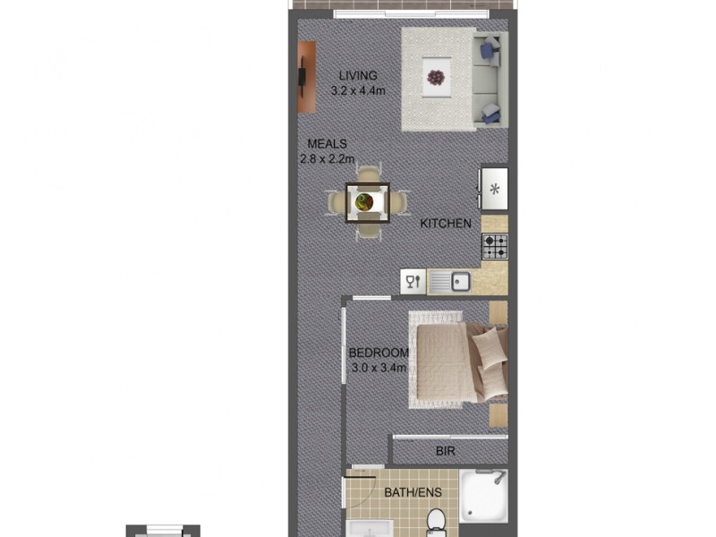 227/1 Jarama Boulevard, Epping VIC 3076 Floorplan