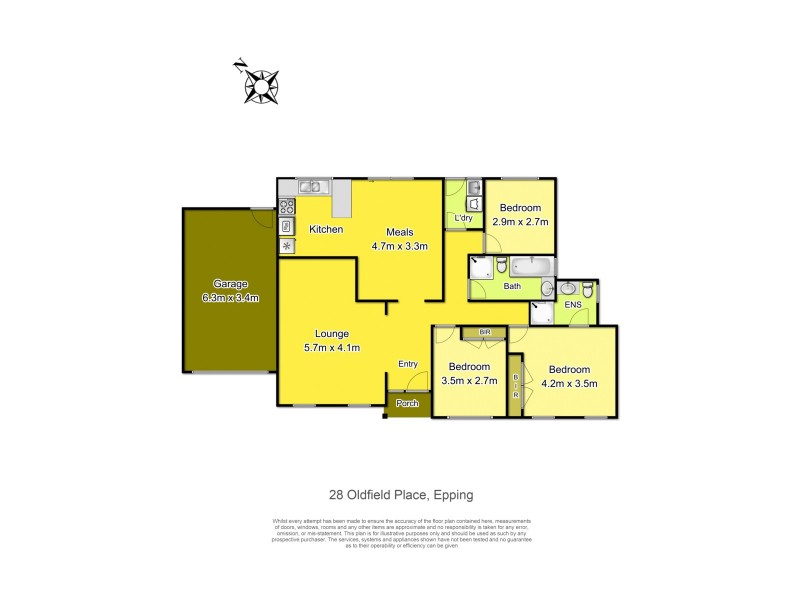 28 Oldfield Place, Epping VIC 3076 Floorplan