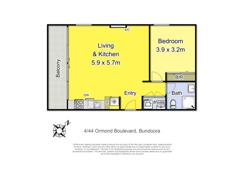 4/44 Ormond Boulevard, Bundoora VIC 3083 Floorplan