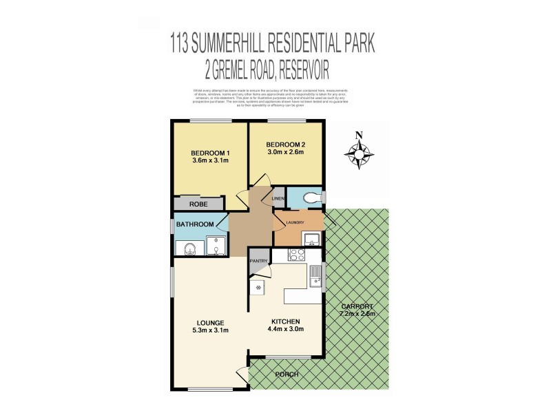 113/2 Gremel Road, Reservoir VIC 3073 Floorplan