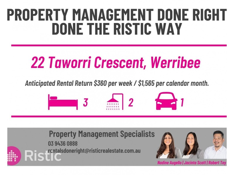 22 Taworri Crescent, Werribee VIC 3030