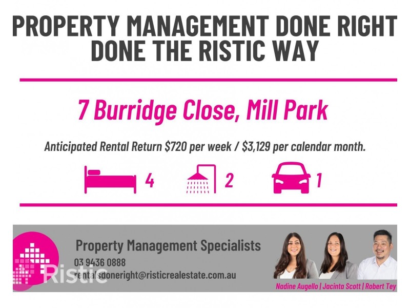 7 Burridge Close, Mill Park VIC 3082