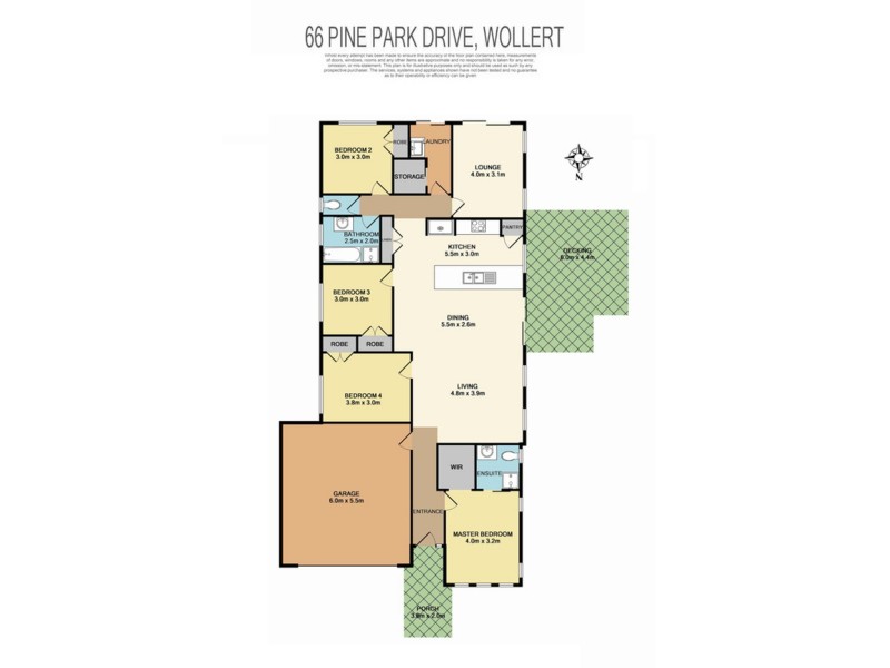 66 Pine Park Drive, Wollert VIC 3750 Floorplan