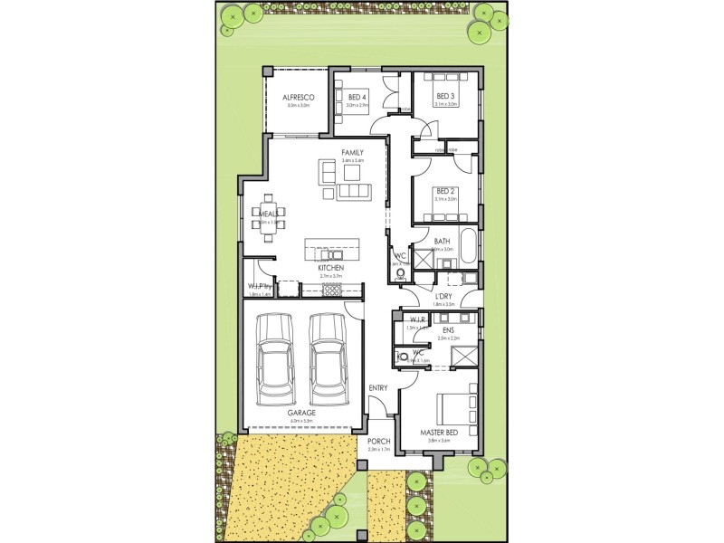 Lot 6909 Friesian Way, Mernda VIC 3754 Floorplan