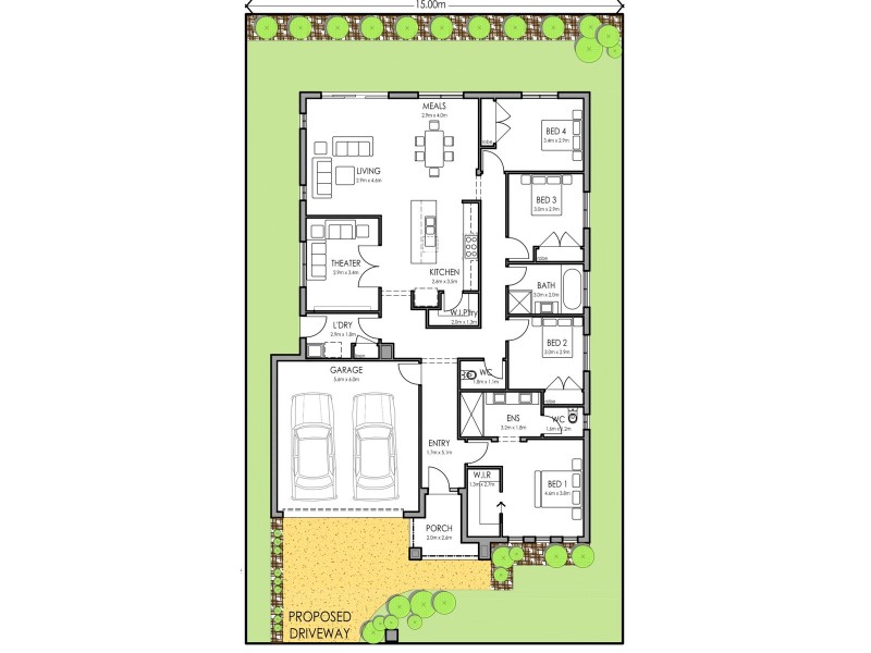 Lot 5413 Neptune Terrace, Mernda VIC 3754 Floorplan