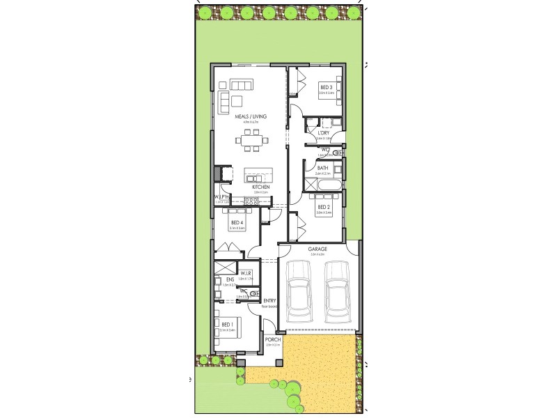 Lot 6939 Murmungee Avenue, Mernda VIC 3754 Floorplan