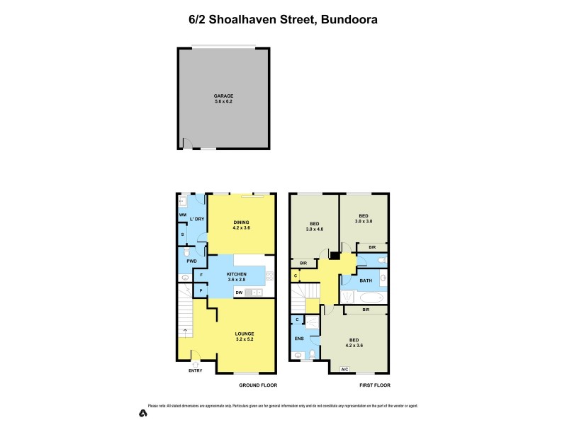 6/2 Shoalhaven Street, Bundoora VIC 3083 Floorplan