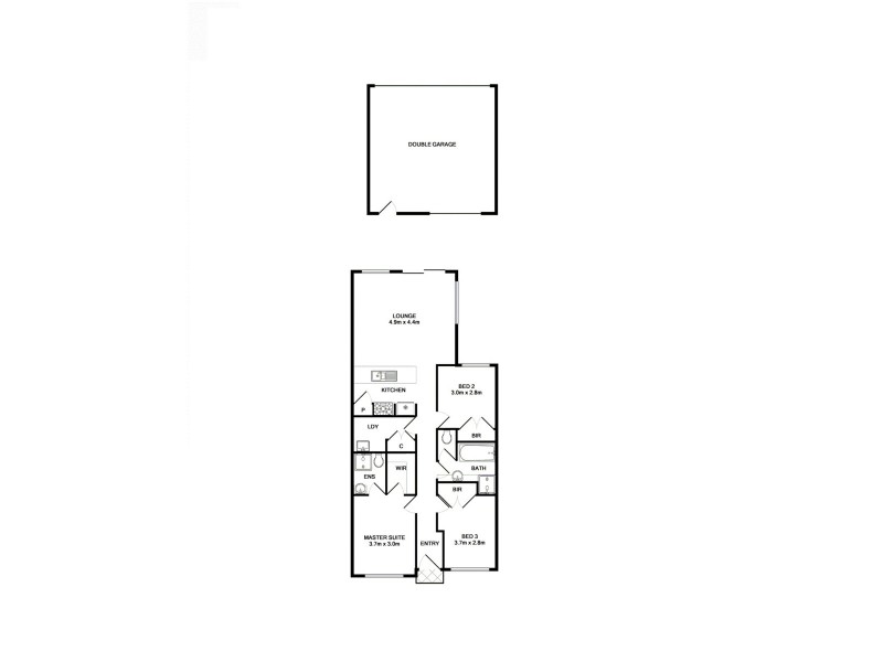 2 Deliza Walk, South Morang VIC 3752 Floorplan