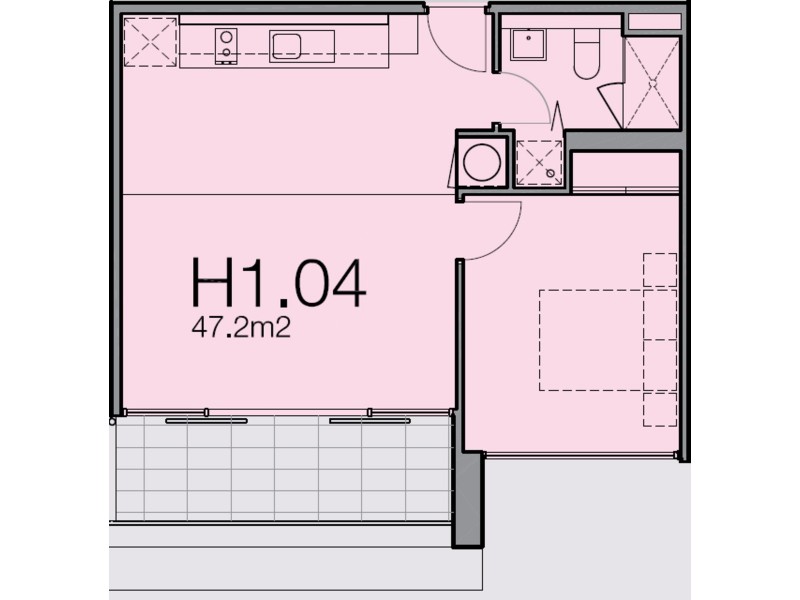 204/11 Coppernicus Crescent, Bundoora VIC 3083 Floorplan