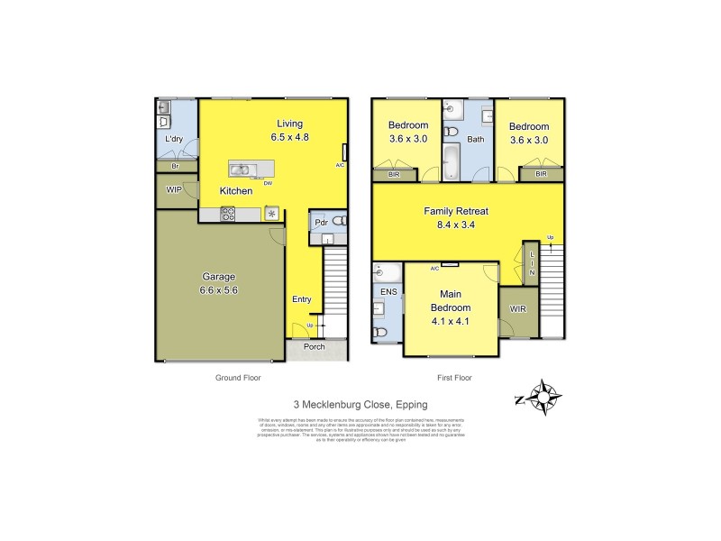 3 Mecklenburg Close, Epping VIC 3076 Floorplan