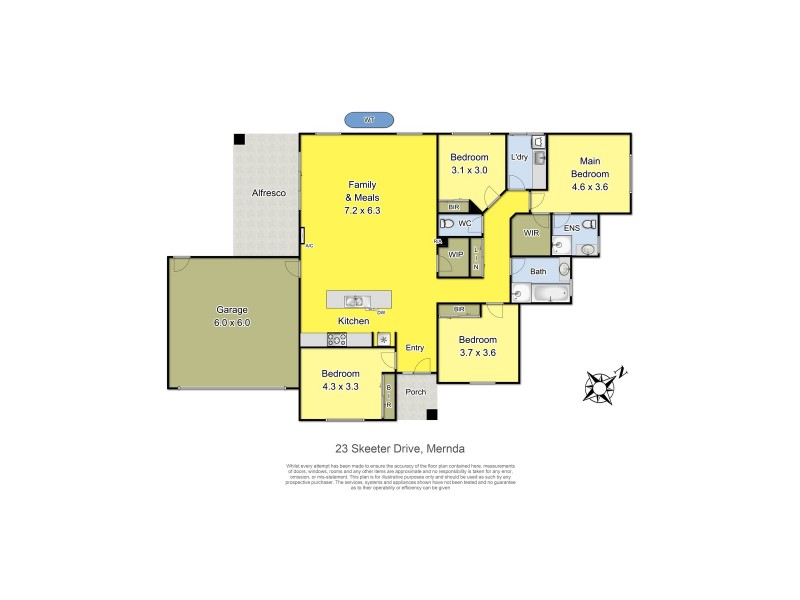 23 Skeeter Drive, Mernda VIC 3754 Floorplan